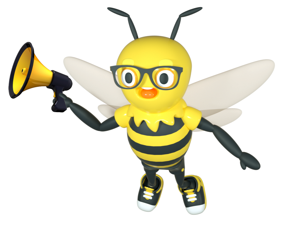 Buzzy with Megaphone-1